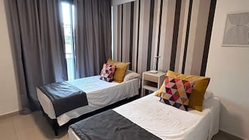 2 Schlafzimmer, hochwertige Bettwaren, Pillowtop-Betten
