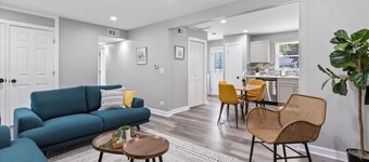 Relaxing Lake Zurich 3BR + Patio | LCP Collection