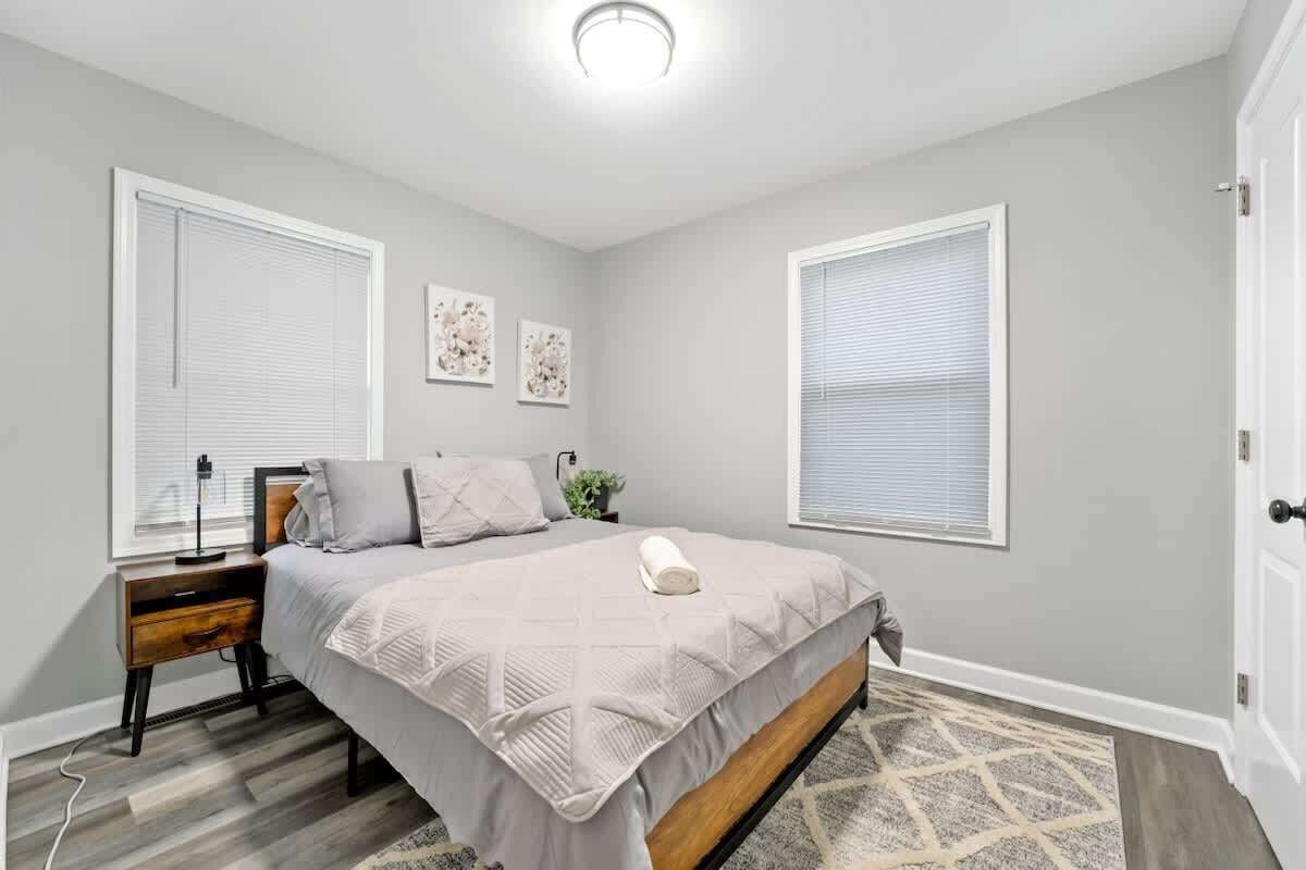 4 bedrooms, iron/ironing board, travel crib, WiFi