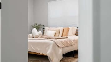 4 bedrooms, iron/ironing board, travel crib, WiFi
