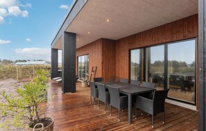 Outdoor dining - Awesome home in Thisted with sauna (Thisted)