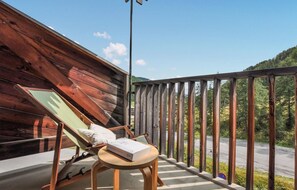 Terrace/patio - 1 bedroom lovely apartment in Allos (Allos)