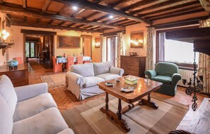 Televisión, chimenea y tenis de mesa 