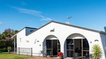 Voorkant van accommodatie