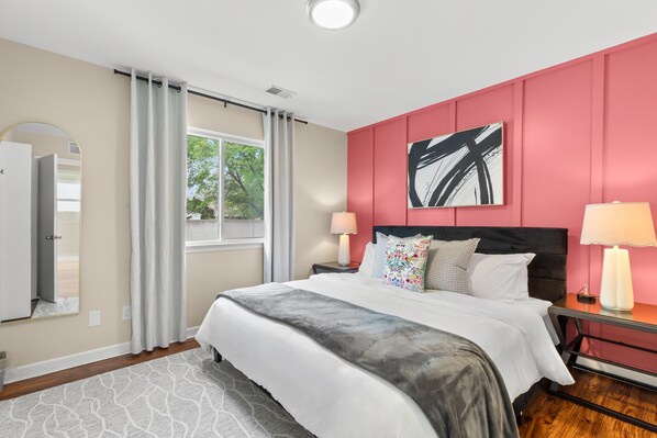 1 bedroom, iron/ironing board, free WiFi, bed sheets