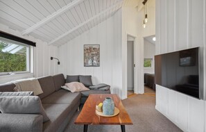 TV connectée, cheminée