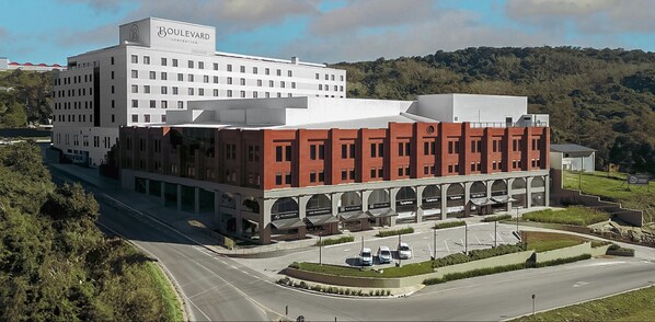 Façade de l’hébergement