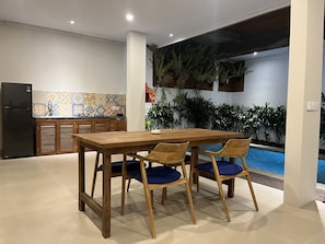 Villa, 2 Bedrooms, Pool View | Living area - Pondok Eka Wood (Ubud)