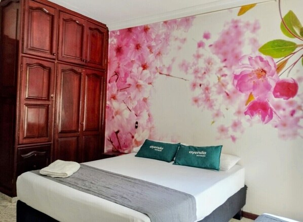 1 多间卧室、WiFi、床单