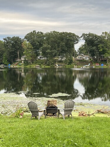 Reflections of Tranquility- Lakefront Splendor