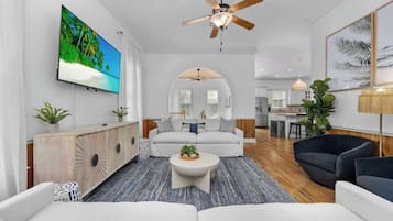 TV, table football, offices