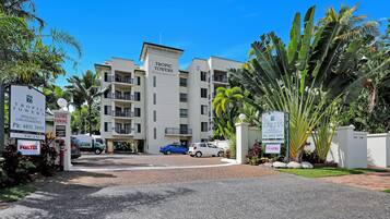 Fassade der Unterkunft