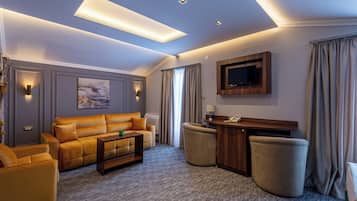 Chambre Supérieure | Coin séjour