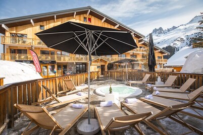 Chambre Confortable proche des Pistes | Jacuzzi!