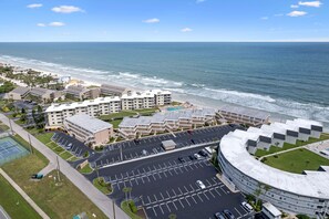 Exterior - Ocean Club North A101 - direct, oceanfront views! (New Smyrna Beach)