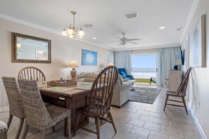 TV - Ocean Club North A101 - direct, oceanfront views! (New Smyrna Beach)