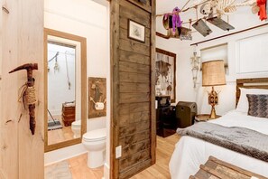 Economy-Zimmer | Badezimmer | Dusche, Haartrockner, Handtücher, Seife