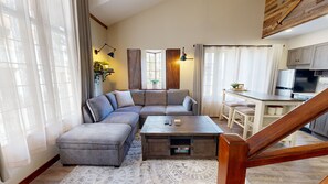 Fernseher, Kamin