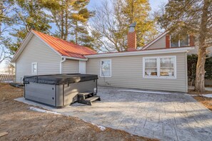 Ferienhaus, 1 Schlafzimmer, Terrasse, Gartenblick | Garten