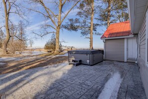 Ferienhaus, 1 Schlafzimmer, Terrasse, Gartenblick | Blick von der Unterkunft