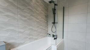 Hair dryer, towels