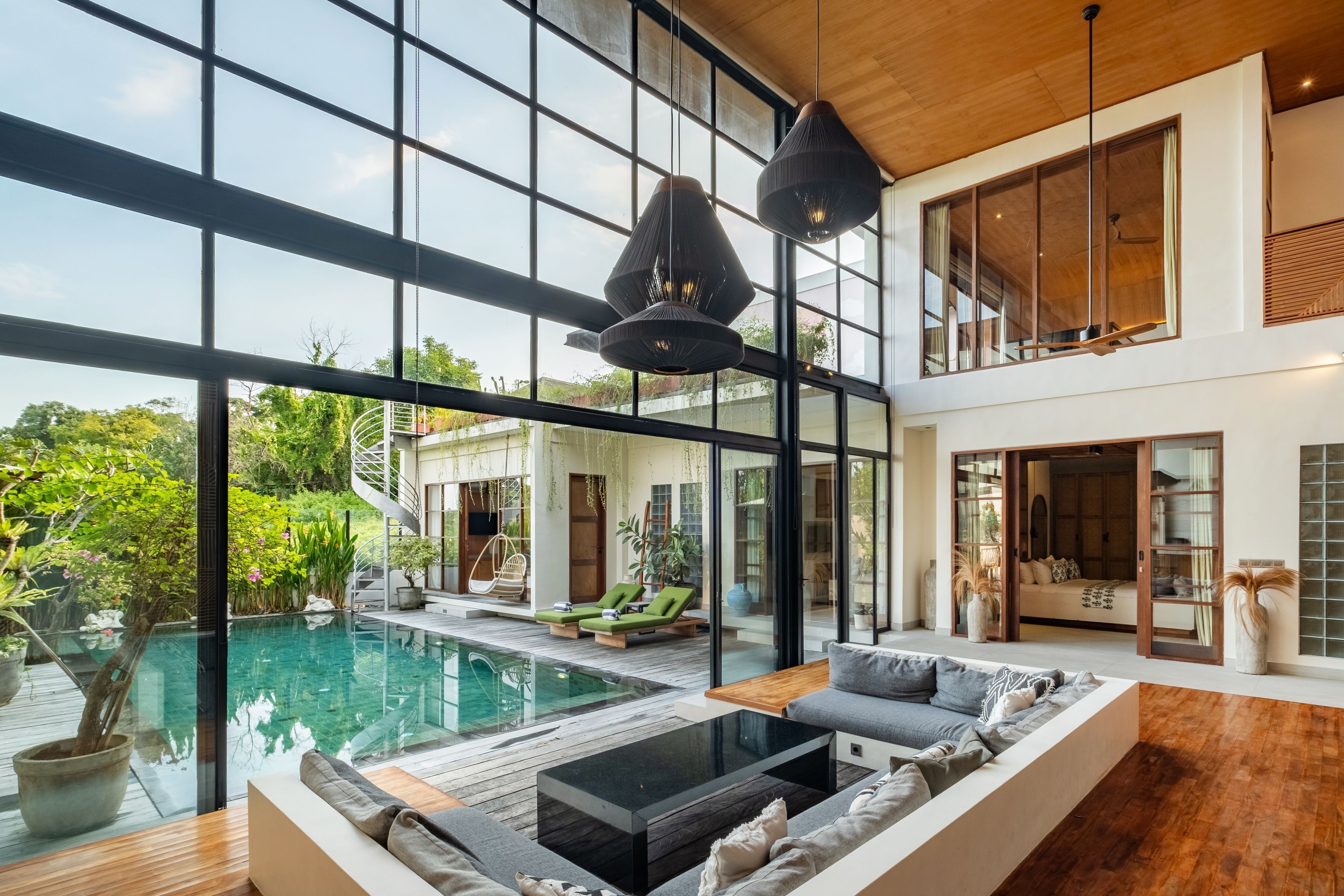 Villa, 3 habitaciones | Sala de estar | Una televisión