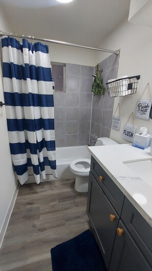 Towels, soap, toilet paper