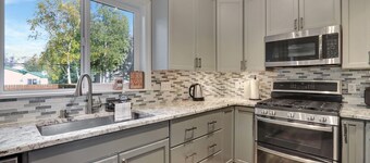 Centrally located in UMed District. Steps from AK Air Venue, Prov/ANMC Hospitals