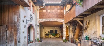 Apartment 'Ferienwohnung Terrasse' with Private Terrace, Shared Garden and Wi-Fi