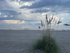 Beach nearby, beach towels
