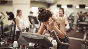 A gym with stationary bikes and treadmills. - Elysia Wellness Retreat (Pokolbin)