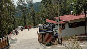 Voorkant van accommodatie