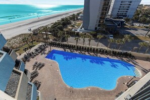 Indoor pool - Modern Oceanfront Condo- 2 Large Bedrooms- 3 Pools (Myrtle Beach)