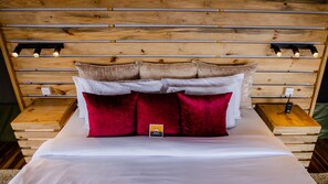 Standard dubbelrum eller tvåbäddsrum - 2 sovrum - hörn | Sängtillbehör av högsta kvalitet, individuell inredning och unika möbler