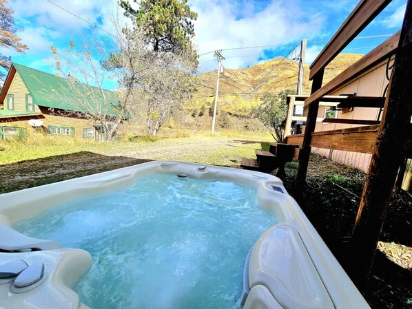 Baignoire à remous extérieure