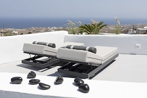 Apartment, 1 Bedroom, Balcony, City View | View from property - Evas Suite With Outdoor Hot Tub And Sea View (Santorini)