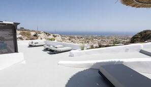 Apartment, 1 Bedroom, Balcony, City View | Beach - Evas Suite With Outdoor Hot Tub And Sea View (Santorini)