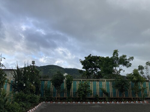 This is beautiful hill facing sacred farmhouse 