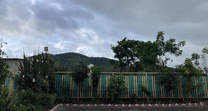 This is beautiful hill facing sacred farmhouse