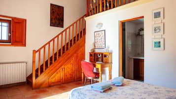 2 slaapkamers, een strijkplank/strijkijzer, gratis wifi