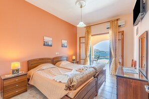 2 bedrooms, free WiFi, bed sheets - Apartment 'Two Bedrooms  Vasillis' with Shared Terrace, Wi-Fi and Air Conditioning (??????a?)