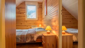 4 chambres, Wi-Fi gratuit, draps fournis
