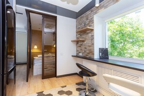 Apartment | Living area | 42-inch LCD TV with cable channels - Apartment on Karalia street (Minsk)