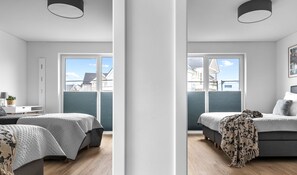 2 soveværelser, strygejern/strygebræt, weekendseng, gratis Wi-Fi