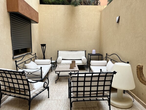 Terrace/patio - Duplex 110 M2 Avec Grande Cour Intérieure (Marrakech)