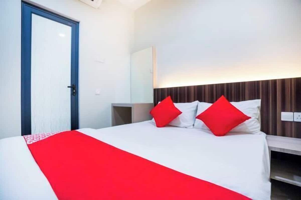 1 kamar tidur dan seprai linen