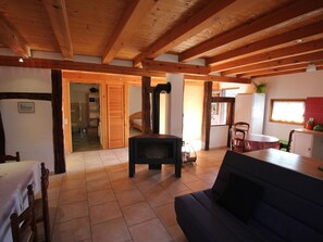 Fernseher, Kamin
