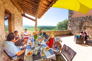 Terrace/patio - Domaine de l'Astic  (Vagnas)