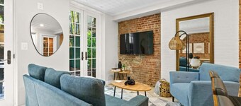 Family Brownstone with Private Backyard Near Subway