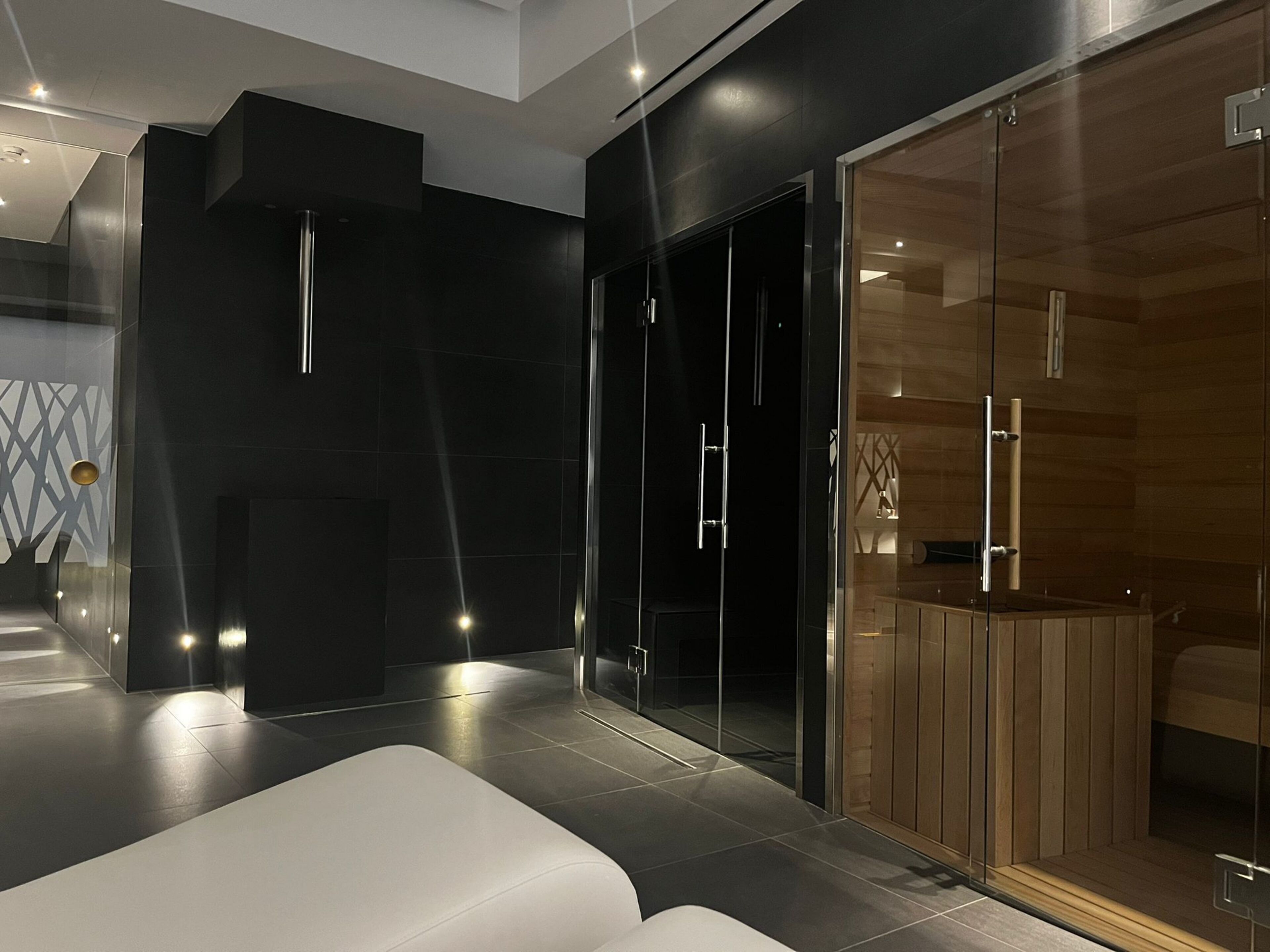 Sauna, steam room, body treatments, body scrubs, facials